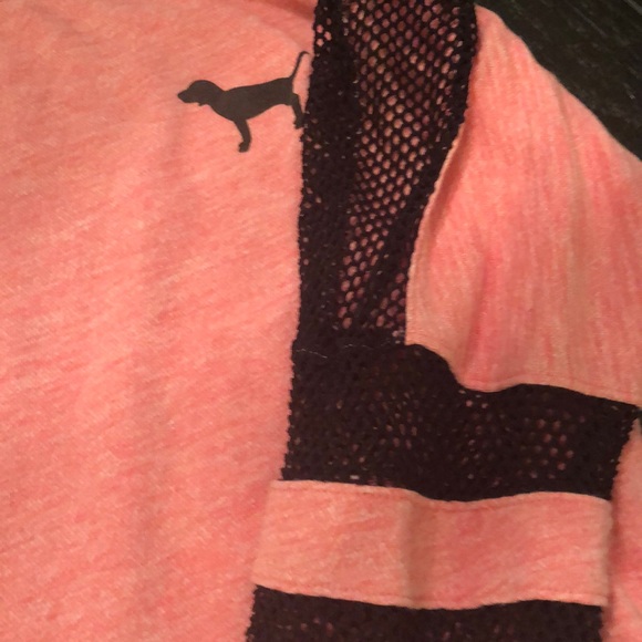 Victoria’s Secret sweatshirt with netting - Picture 3 of 4